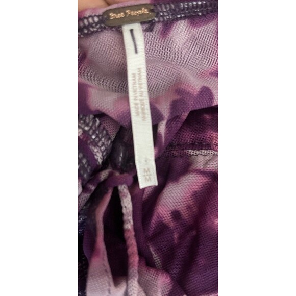 Free People Take Me Away Midi Sleeveless Open Back Dress $148 Purple Size M NWOT - Picture 7 of 7